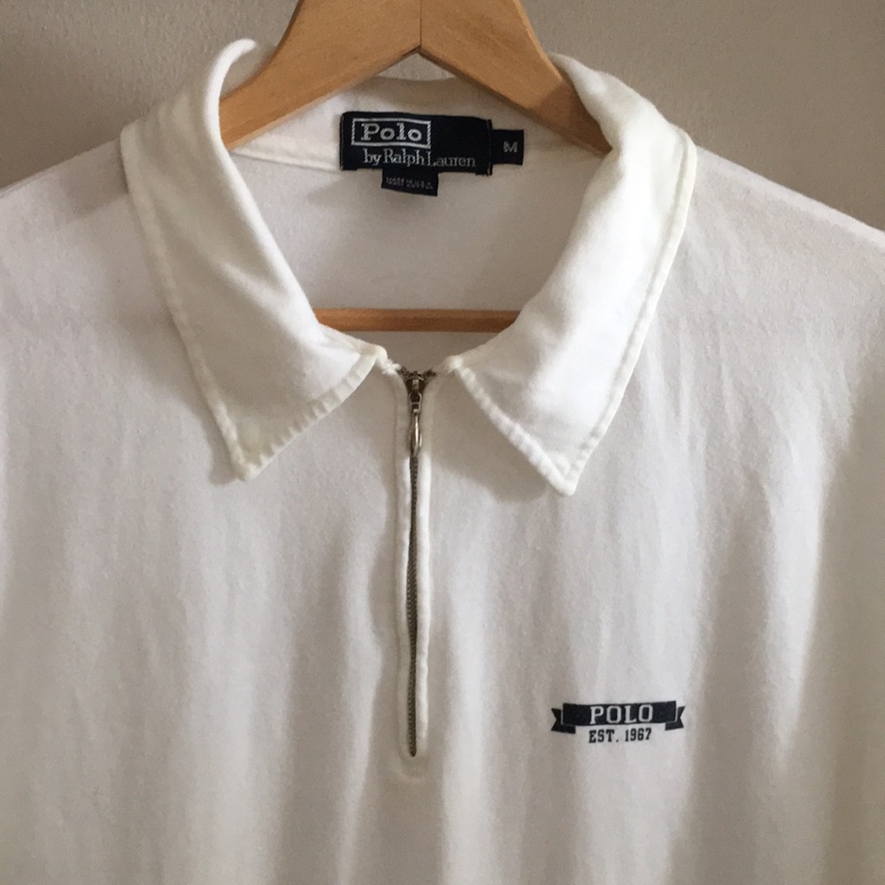 Polo by Ralph Lauren men’s 3/4 zip polo shirt